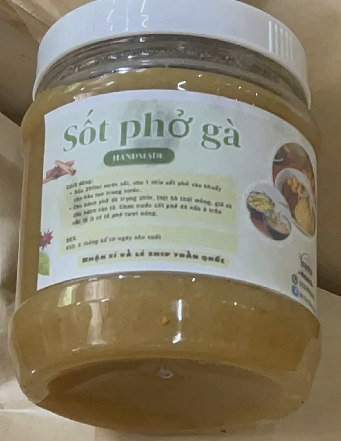 Sốt phở gà Handmadi 500g
